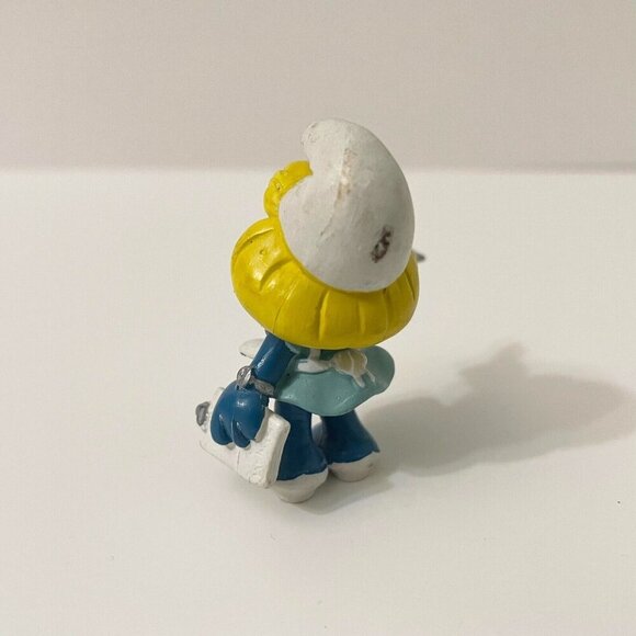Smurfs Smurfette Doctor Nurse Injured Smurf Peyo Schleich - Picture 11 of 16
